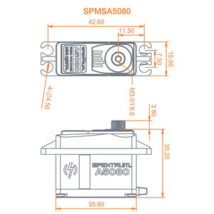 A5080 MT/HS Mini Digital HV Servo