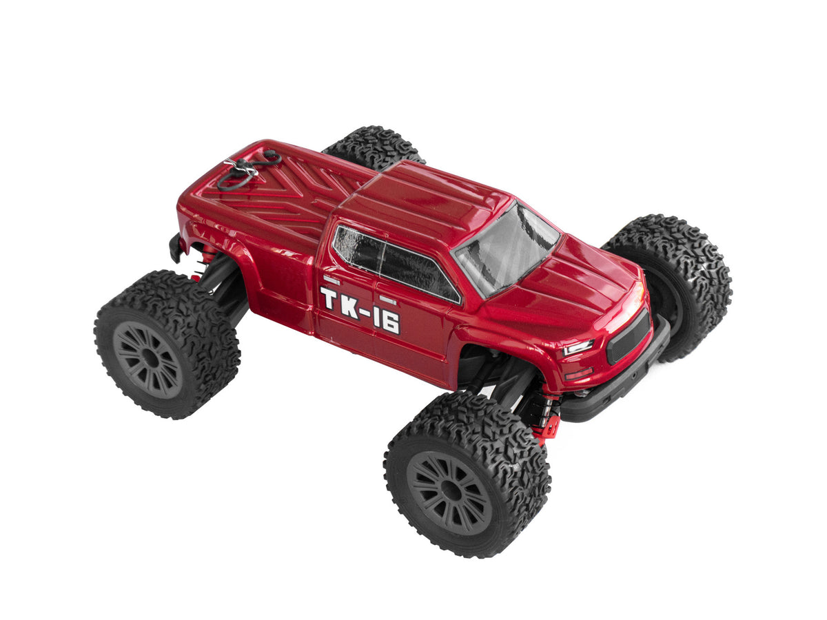 TK-16 Brushed RC Truck (Red) 1:16