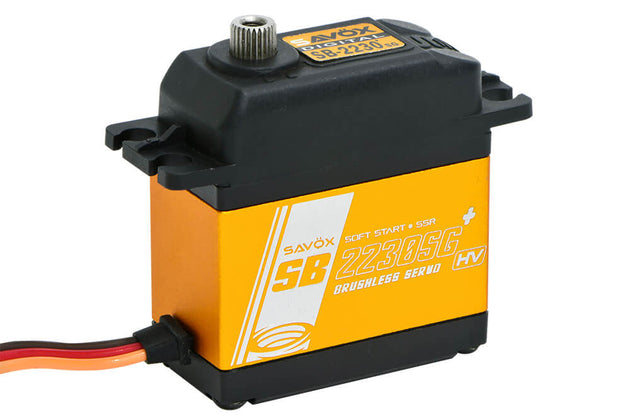 SAVOX HV DIGITAL BRUSHLESS SERVO 42KG/0.13S@7.4V UPDATED+