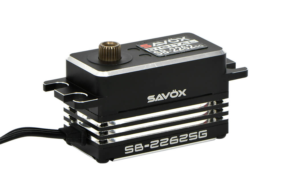 SAVOX LOW PROFILE BRUSHLESS HI-TORQUE DIGI SERVO 18KG/0.10S@6.0V - BLACK