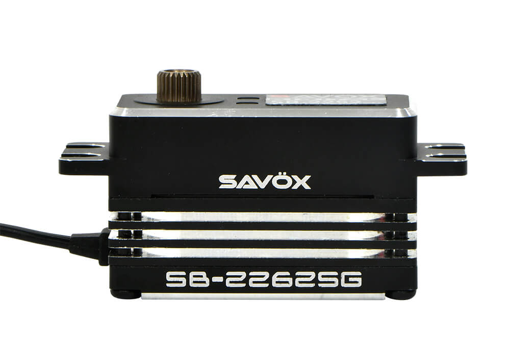SAVOX LOW PROFILE BRUSHLESS HI-TORQUE DIGI SERVO 18KG/0.10S@6.0V - BLACK