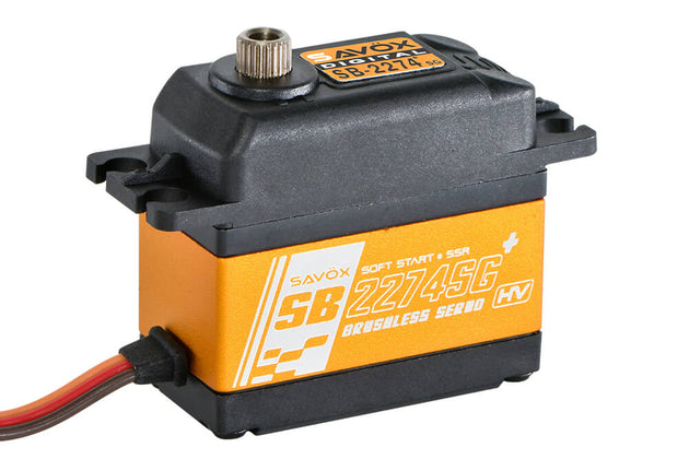 SAVOX HV DIGITAL BRUSHLESS SERVO 25KG/0.08S@7.4V - PLUS