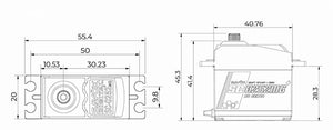 SAVOX STD SIZE DIGITAL SERVO METAL GEAR 10.5KG@6V - PLUS