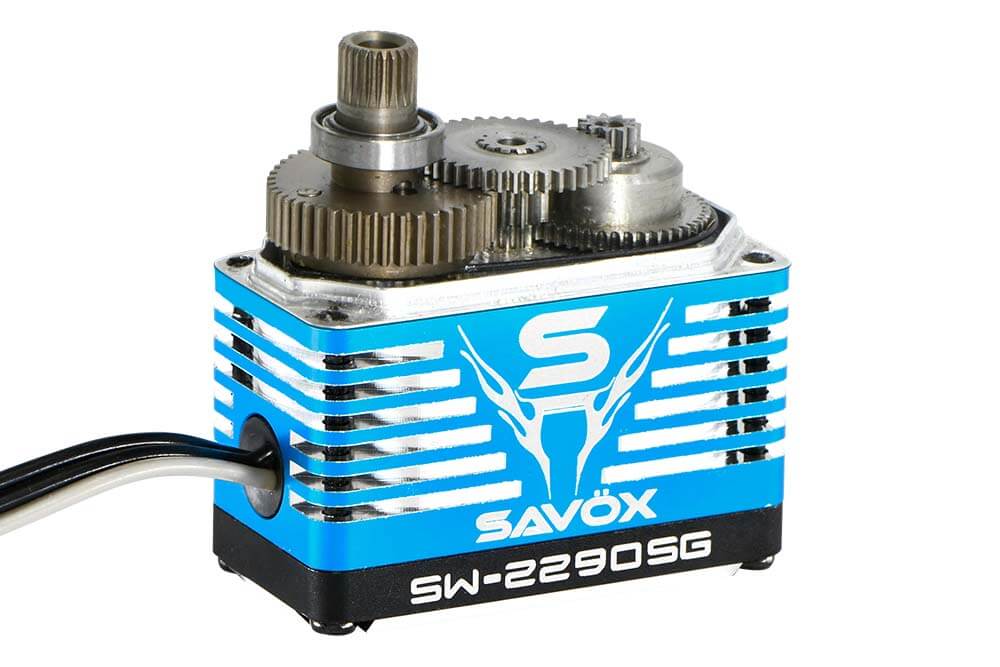 SAVOX HV CNC MONSTER BRUSHLESS SERVO 55KG/0.13S@7.4V W/PROOF