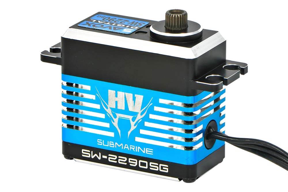SAVOX HV CNC MONSTER BRUSHLESS SERVO 55KG/0.13S@7.4V W/PROOF