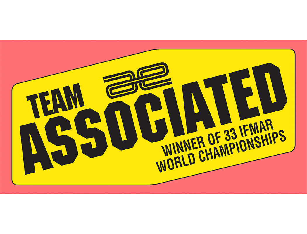 TEAM ASSOCIATED VINTAGE '90S CLOTH BANNER 1500 X 760MM
