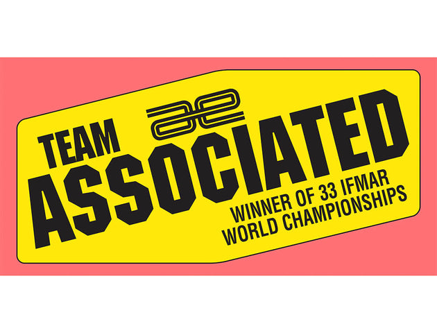 TEAM ASSOCIATED VINTAGE '90S CLOTH BANNER 1500 X 760MM