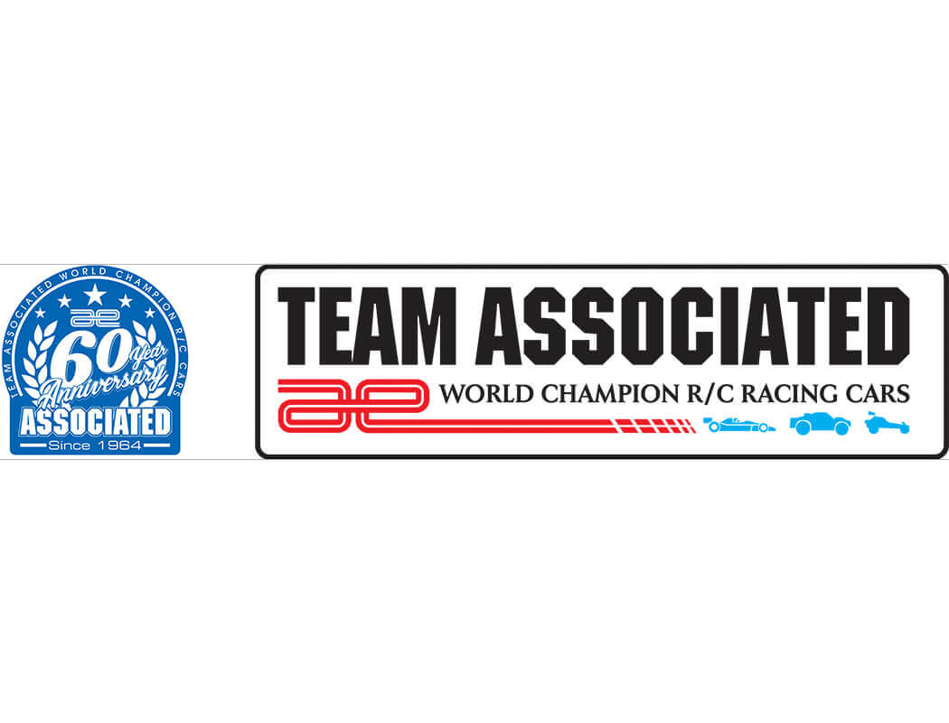 TEAM ASSOCIATED ANNIVERSARY CLOTH BANNER 3500 X 800MM