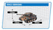 TAIGEN 1:24 TIGER 1 IR BATTLE TANK MIDDLE VERSION - CAMO