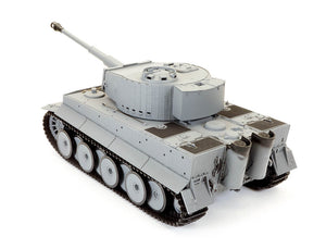 TAIGEN 1:24 TIGER 1 IR BATTLE TANK LATE VERSION- GREY (BASE)