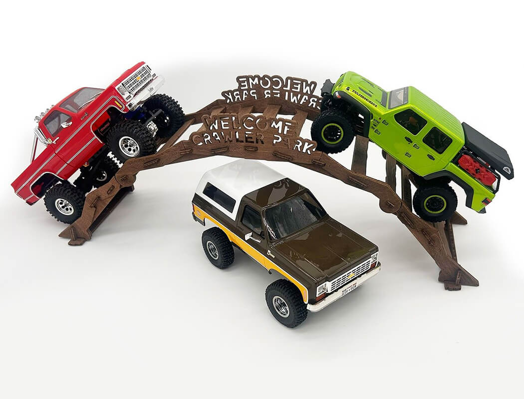 CRAWLER PARK WELCOME BRIDGE 1/18 & 1/24 RC CRAWLER PARK