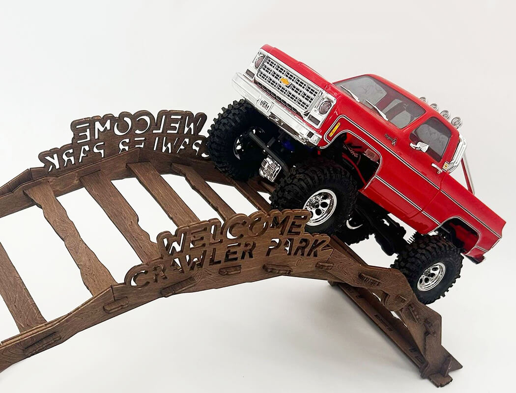 CRAWLER PARK WELCOME BRIDGE 1/18 & 1/24 RC CRAWLER PARK