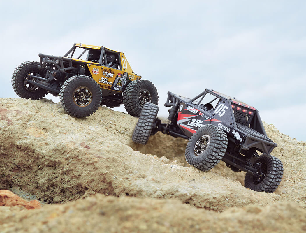 UDI RC UCX24 SNOW LEOPARD 1/24 CRAWLER RTR BRUSHLESS 4WS BLACK