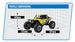 UDI RC UCX24 SNOW LEOPARD 1/24 CRAWLER RTR BRUSHLESS 4WS YELLOW