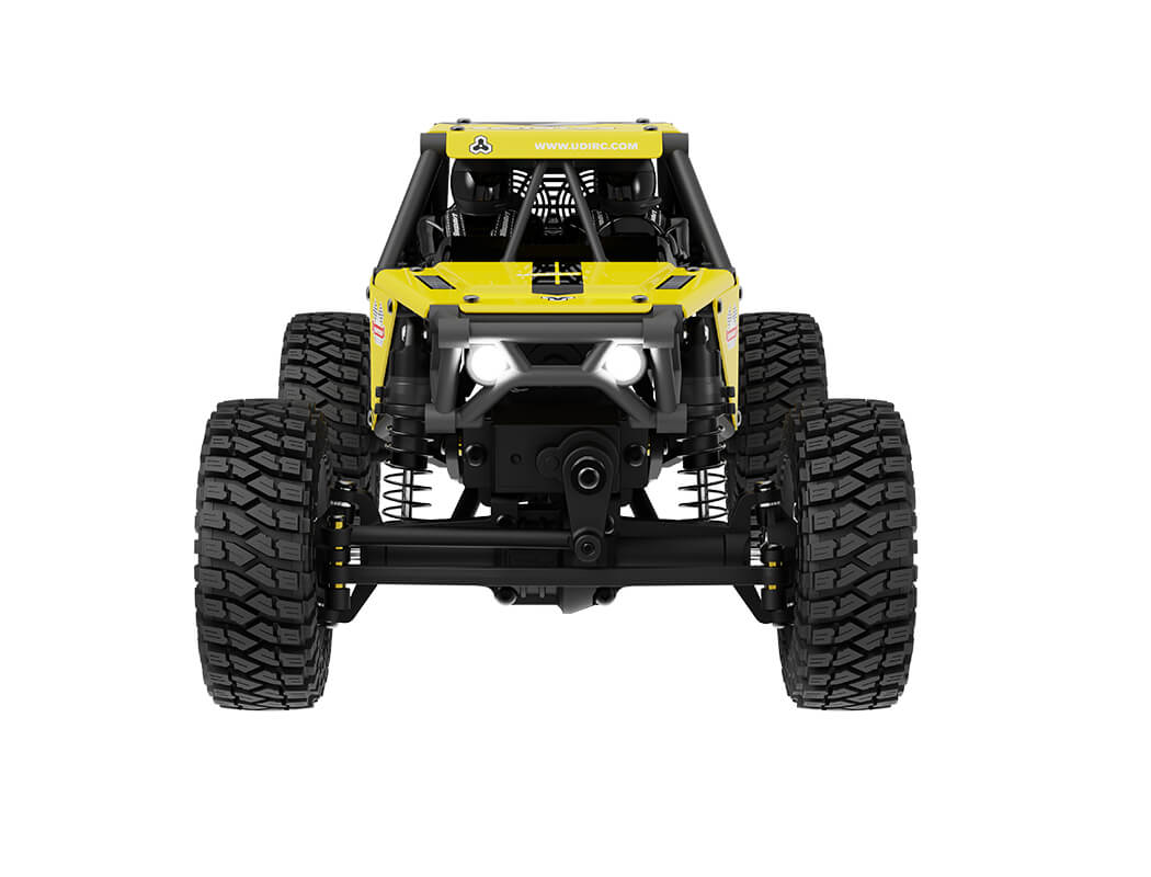 UDI RC UCX24 SNOW LEOPARD 1/24 CRAWLER RTR BRUSHLESS 4WS YELLOW