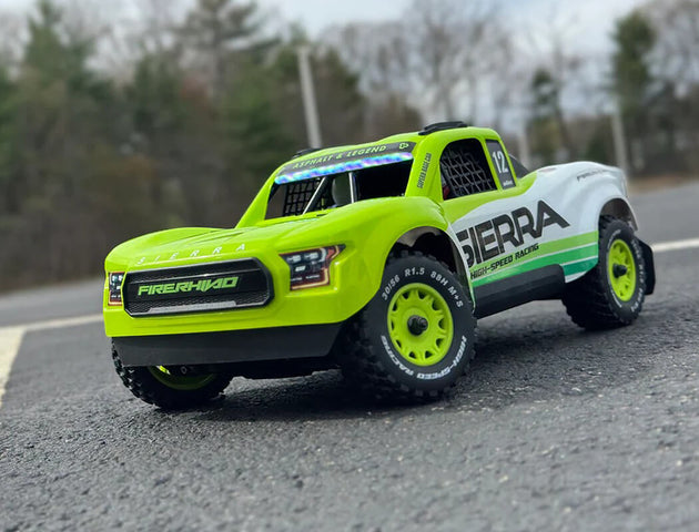 UDI RC 1/12 SIERRA 4WD SHORT COURSE TRUCK PRO RTR - GREEN