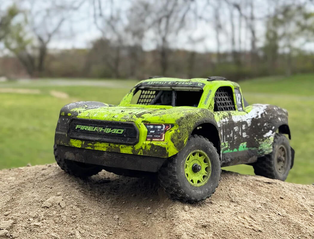 UDI RC 1/12 SIERRA 4WD SHORT COURSE TRUCK PRO RTR - GREEN