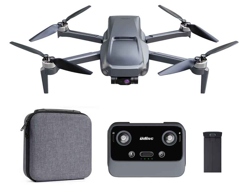 UDI RC U98 PRO MINI DRONE 4K 249G, 3-AXIS GIMBAL,GPS,EIS
