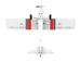 VOLANTEX TRAINSTAR 1400MM GLIDER WITH ABS FUSELAGE ARTF