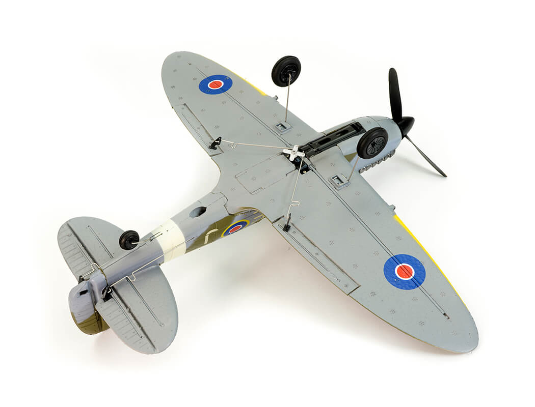 VOLANTEX SPITFIRE 4CH BLUE 400MM BRUSHED WITH GYRO EPP RTF