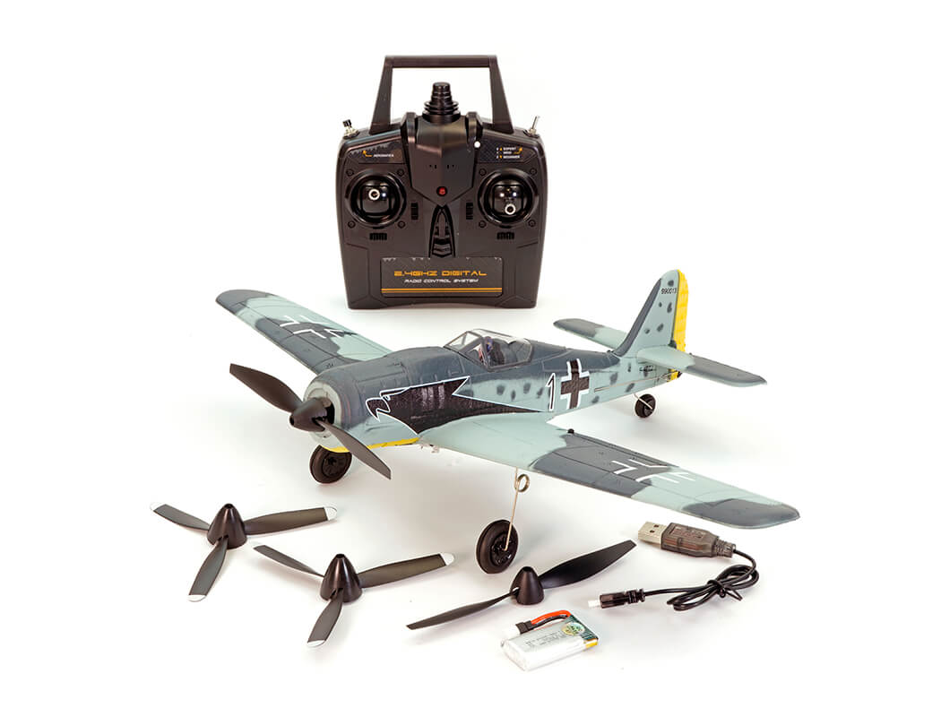 VOLANTEX FOCKE WULF FW190 4CH 400MM BRUSHED WITH GYRO EPP RTF