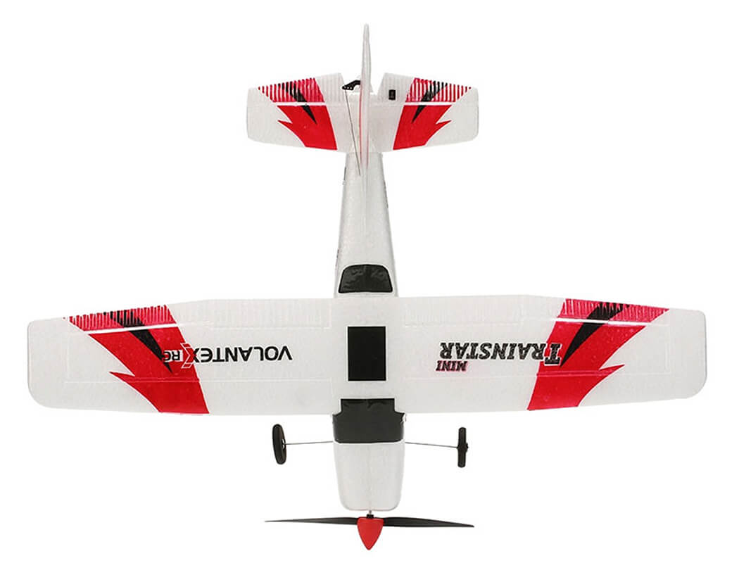VOLANTEX TRAINSTAR MINI V2 3CH 400MM BRUSHED W/GYRO RTF - RED