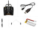 VOLANTEX TRAINSTAR MINI V2 3CH 400MM BRUSHED W/GYRO RTF - RED