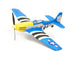 VOLANTEX P-51D MUSTANG V2 BLUE 4CH 400MM BRUSHED W/GYRO RTF