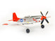 VOLANTEX P-51D MUSTANG V2 RED 4CH 400MM BRUSHED W/GYRO RTF