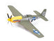 VOLANTEX P-51D MUSTANG GREEN 4CH 500MM BRUSHLESS WITH GYRO RTF
