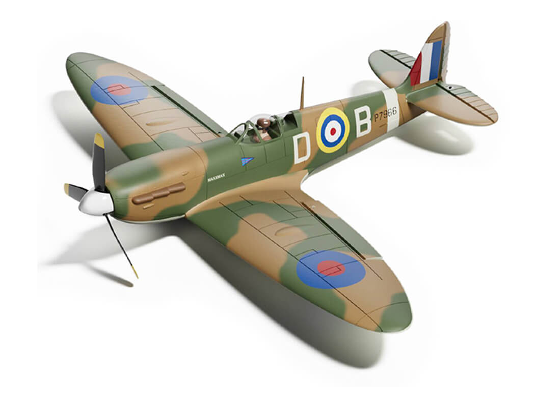 VOLANTEX SPITFIRE MKII 4CH 500MM BRUSHLESS WITH GYRO RTF