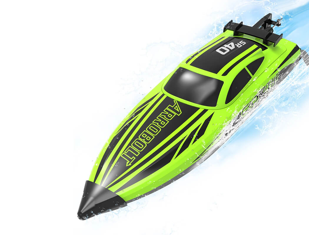 VOLANTEX ARROBOLT SR40 40CM BRUSHLESS BOAT RTR - GREEN (WITH USB CHARGER)