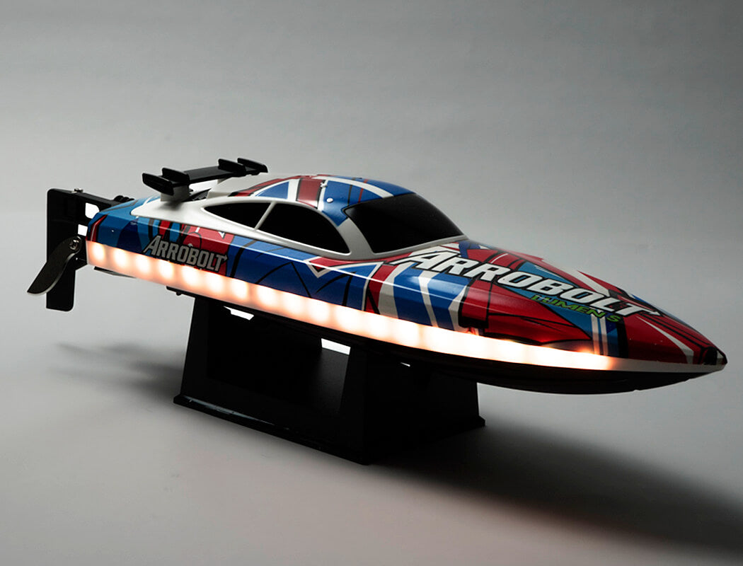 VOLANTEX ARROBOLT 'LUMEN' SR40 BRUSHLESS BOAT RTR COMBO RED
