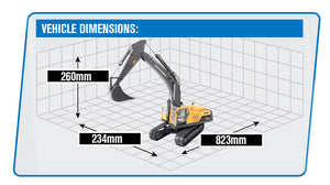 RC4WD 1/14 SCALE RTR EARTH DIGGER 360L HYDRAULIC EXCAVATOR (YELLOW)