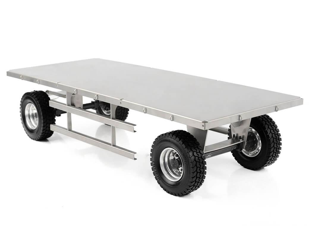 RC4WD 4 WHEEL STEEL STAKE TRAILER