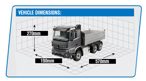 RC4WD 1/14 6X6 FORGE HYDRAULIC DUMP TRUCK