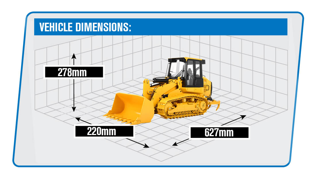 RC4WD 1/14 EARTH MOVER RC693T HYDRAULIC TRACK LOADER (RTR)
