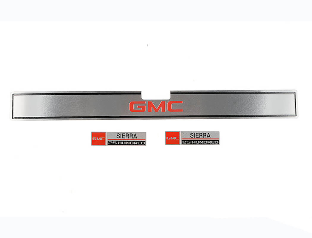 RC4WD REAR & SIDE METAL GMC EMBLEMS - CHEVROLET BLAZER/K10
