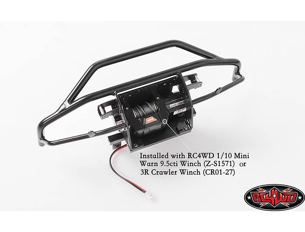 RC4WD ROUGH STUFF METAL FRONT BUMPER FOR RC4WD TRAIL FINDER 2 (STANDARD)