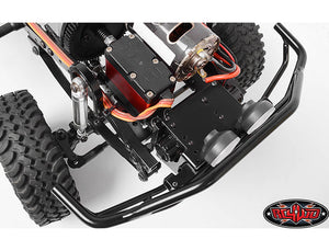 RC4WD ROUGH STUFF METAL FRONT BUMPER FOR RC4WD TRAIL FINDER 2 (HELLA ROUND LIGHTS)