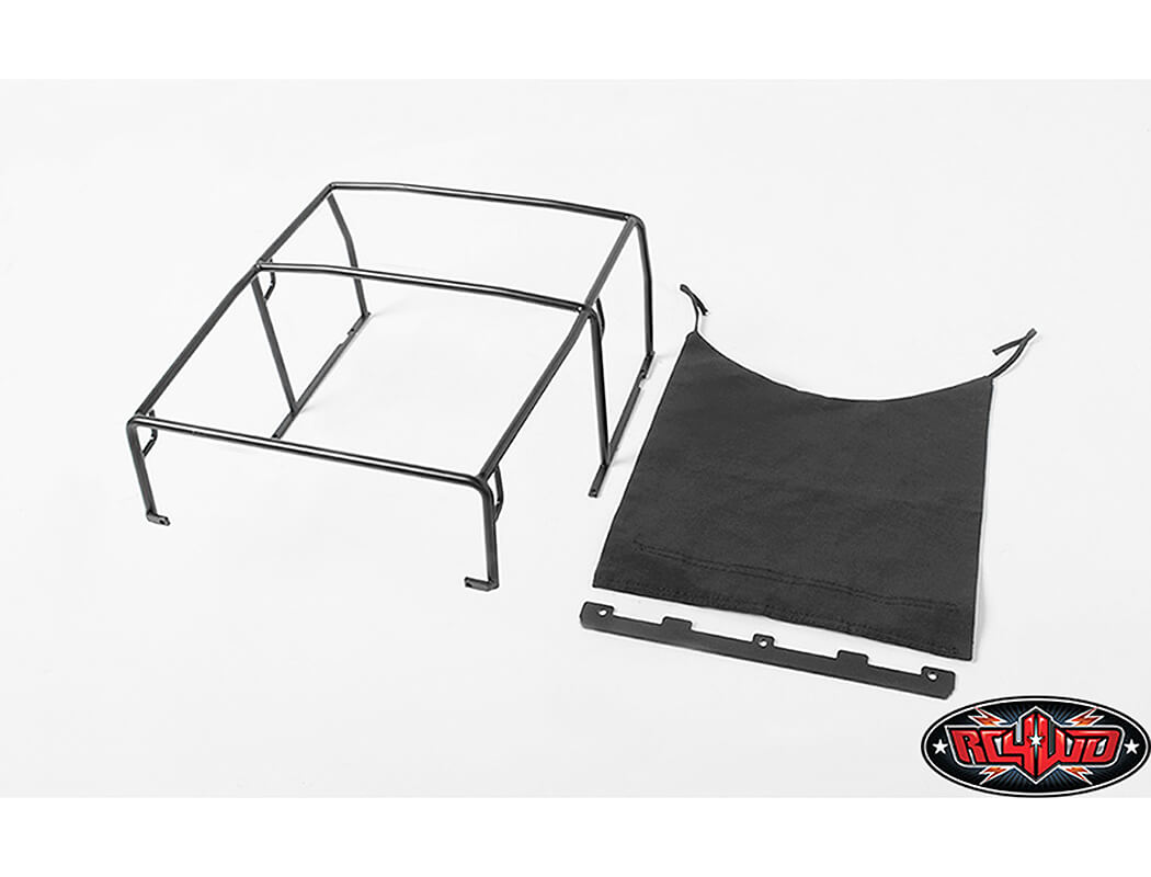 RC4WD TUBE ROLL BAR WITH FABRIC SHADE FOR RC4WD GELANDE II CRUISER