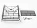 RC4WD ROOF RACK WITH TYRE MOUNT FOR GELANDE II D90
