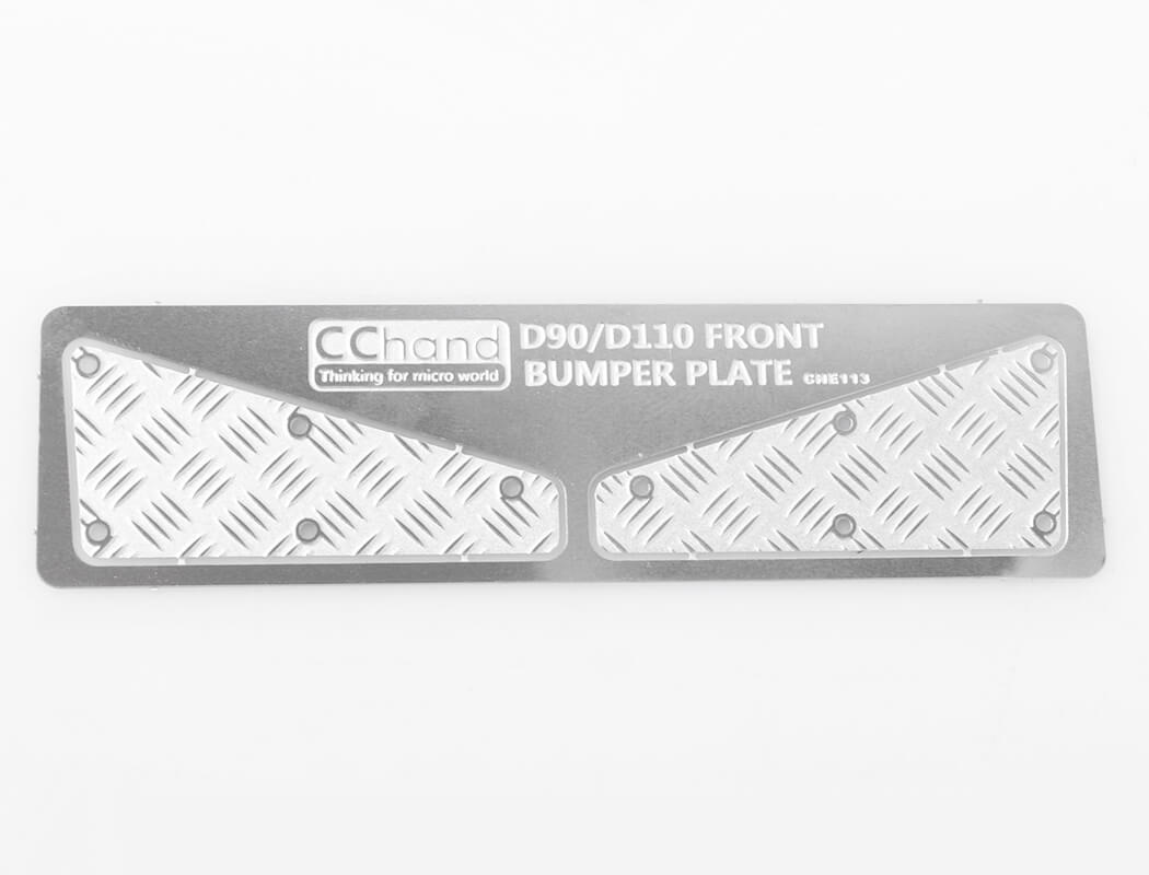 RC4WD METAL FRONT BUMPER W/STINGER & LIGHTS FOR GELANDE II D90/D110