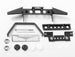 RC4WD METAL FRONT BUMPER W/STINGER & LIGHTS FOR GELANDE II D90/D110