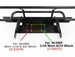 RC4WD RHINO FRONT BUMPER FOR RC4WD GELANDE 2 CRUISER (BLACK)