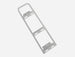 RC4WD BREACH STEEL LADDER FOR GELANDE II D90/110 (SILVER)