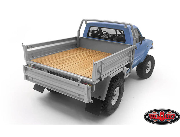 RC4WD KOBER REAR BED W/ MUD FLAPS FOR TF2 MOJAVE BODY (SILVER)