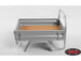 RC4WD KOBER REAR BED W/ MUD FLAPS FOR TF2 MOJAVE BODY (SILVER)