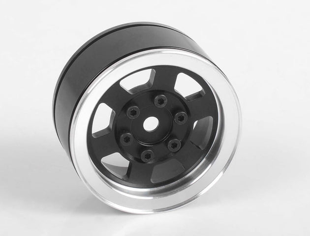 RC4WD SIX-SPOKE 1.55" INTERNAL BEADLOCK WHEELS (BLACK)