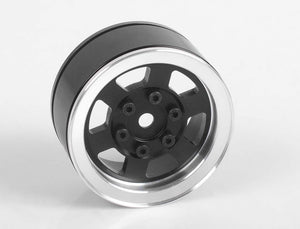 RC4WD SIX-SPOKE 1.55" INTERNAL BEADLOCK WHEELS (BLACK)